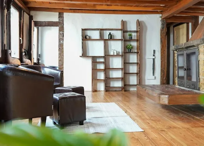 Charmante Fachwerk Mit Terrasse In Der Altstadt アパート